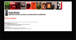 Desktop Screenshot of indexbooks.co.uk
